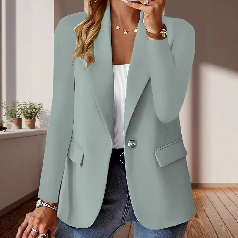Damen Eleganter Blazer mit modernem Schnitt Drune