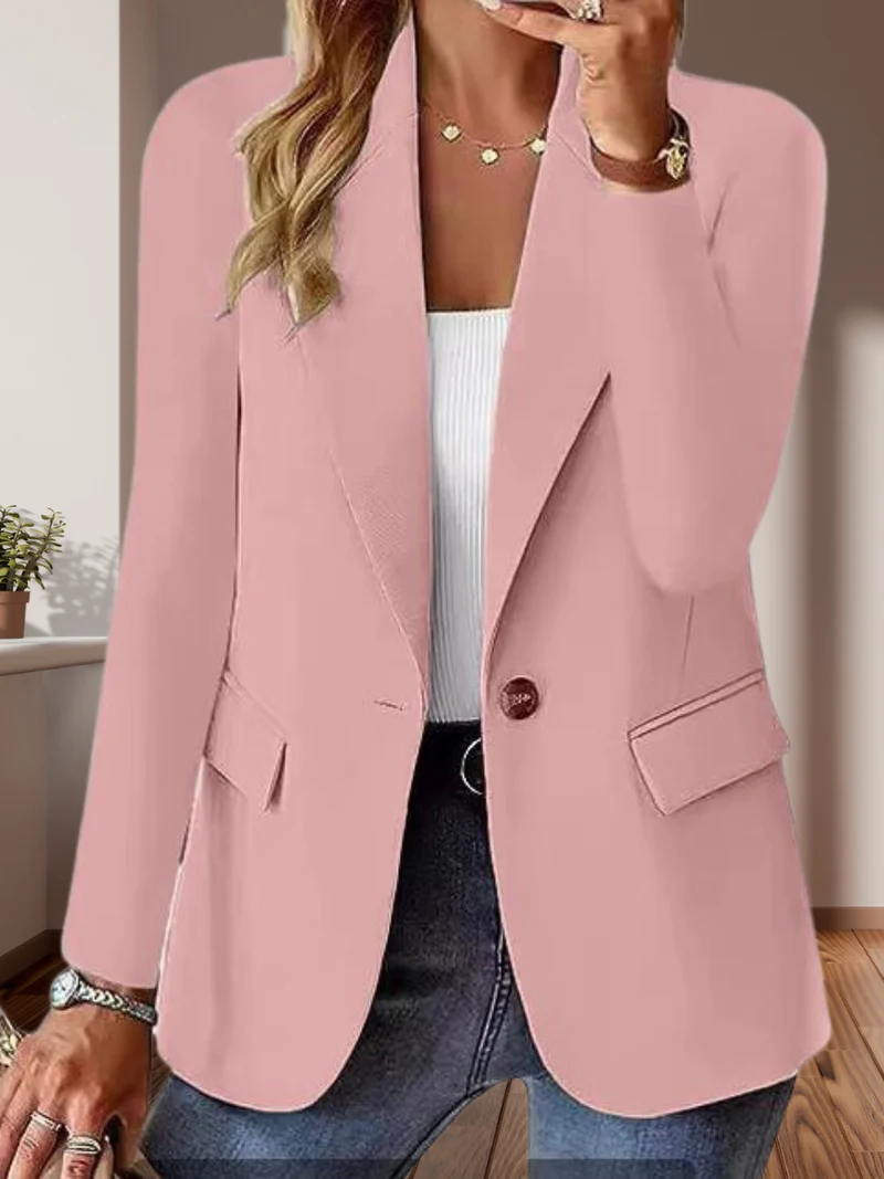 Damen Eleganter Blazer mit modernem Schnitt Drune