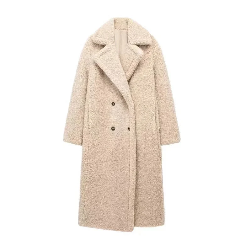 Drune | Lange Teddyjacke