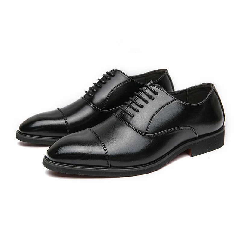 Damen elegante Schnürschuhe aus hochwertigem Leder Drune
