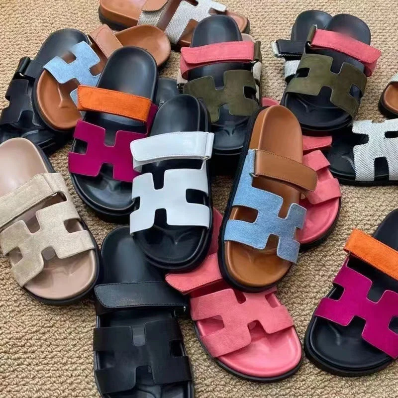 Damen Bequeme Freizeitsandalen mit verstellbaren Riemen und ergonomischer Fußbettgestaltung Drune