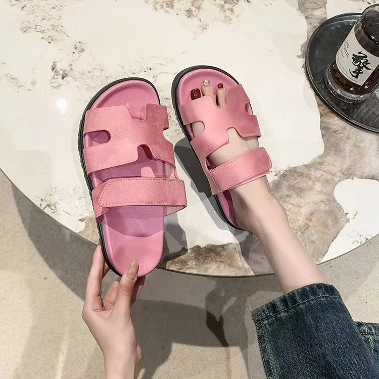 Damen Bequeme Freizeitsandalen mit verstellbaren Riemen und ergonomischer Fußbettgestaltung Drune