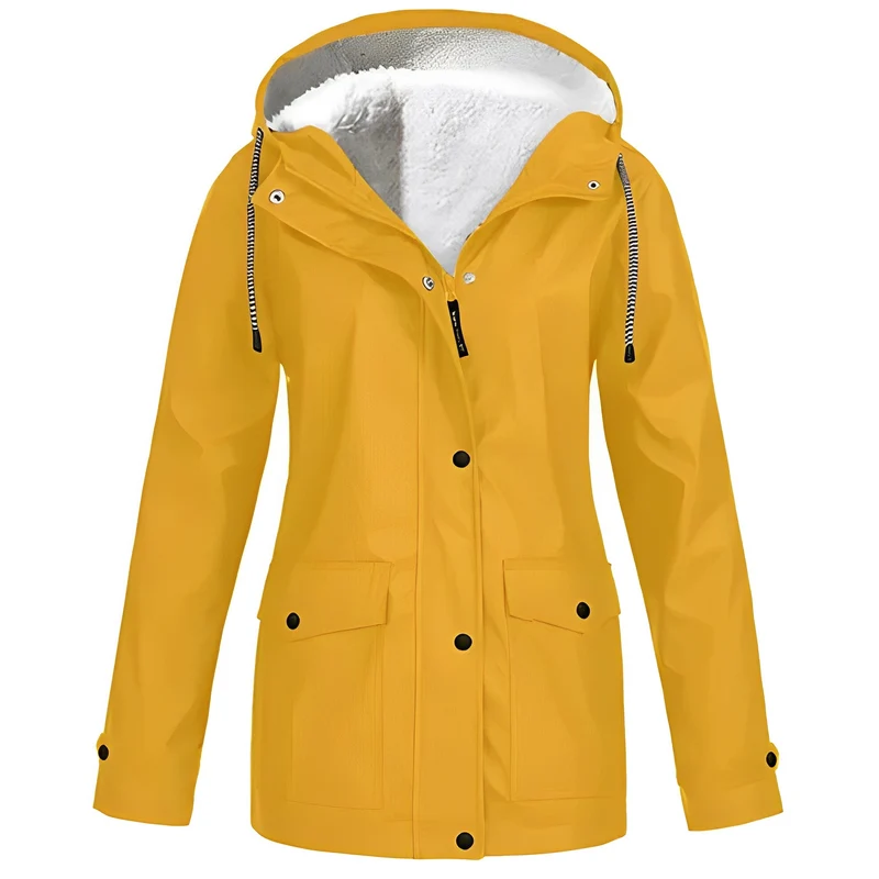 Drune | Fleecegefütterte Damen Regenjacke