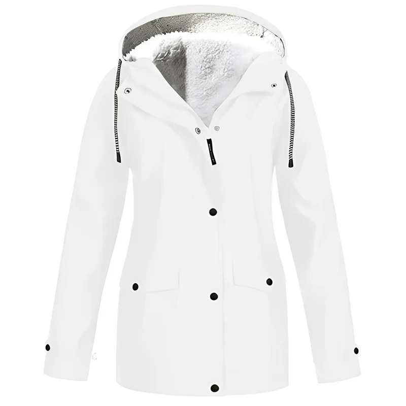 Drune | Fleecegefütterte Damen Regenjacke