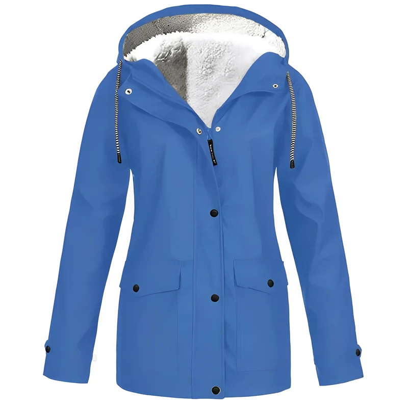 Drune | Fleecegefütterte Damen Regenjacke