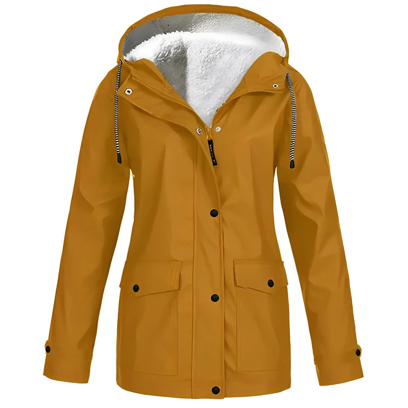 Drune | Fleecegefütterte Damen Regenjacke