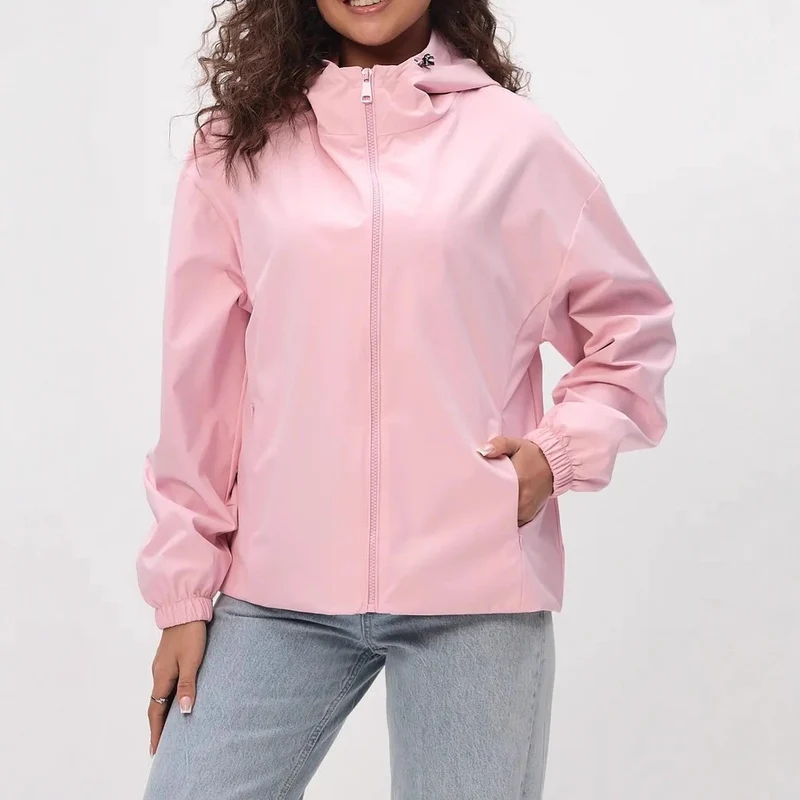 Damen Leichte Freizeitjacke mit Kapuze