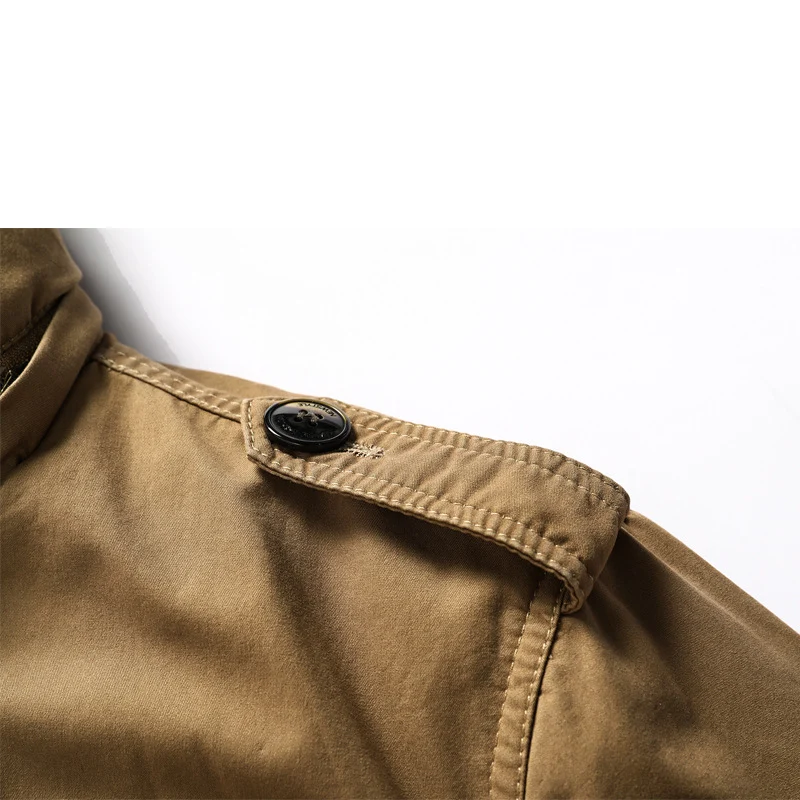 Herren Canvas-Parka mit gesteppter Thermofütterung, Kunstfell-Innenfutter und Kapuze Drune