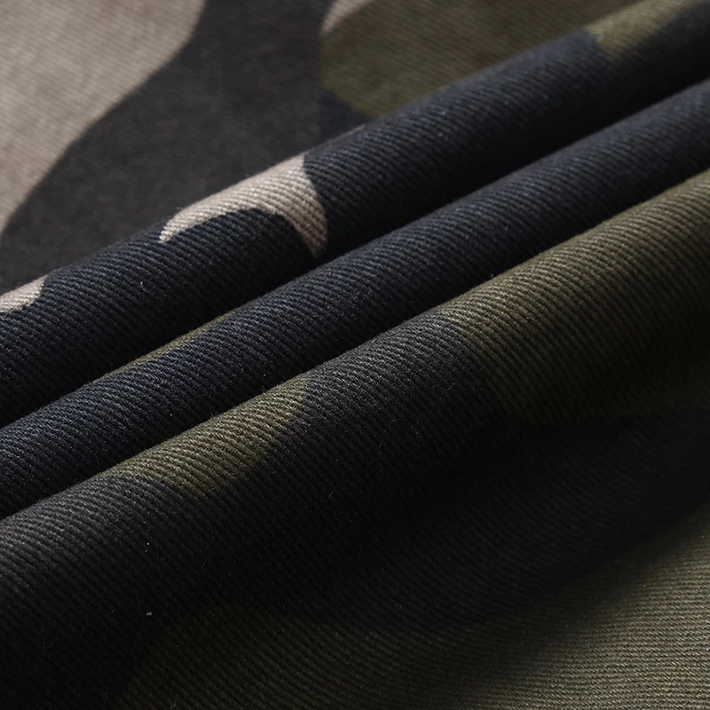 Herren Canvas-Fieldjacke im Military-Utility-Stil mit Schulterpatten und Mehrfachtaschen Drune
