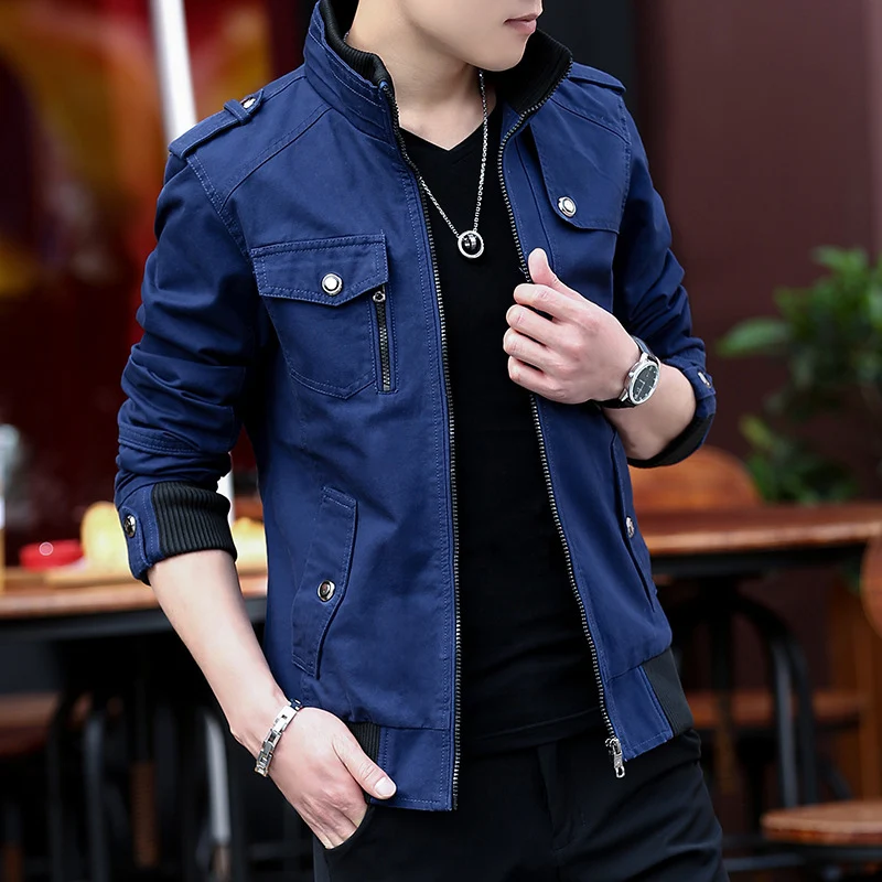 Herren Canvas-Fieldblouson Drune