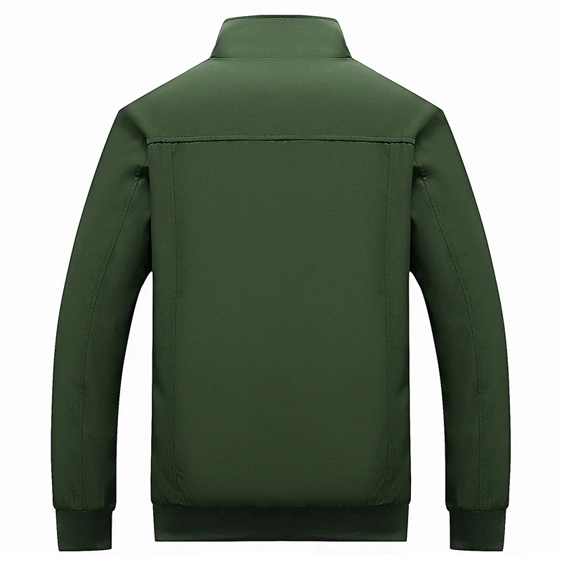 Herren Bomberjacke im Aviator-Microfiber-Look mit Ärmeltasche und gerippten Abschlüssen Drune