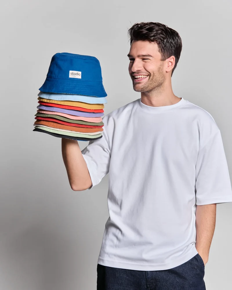 Fischerhut Bio-Baumwolle Studio by Hindbag Robin zum Personalisieren