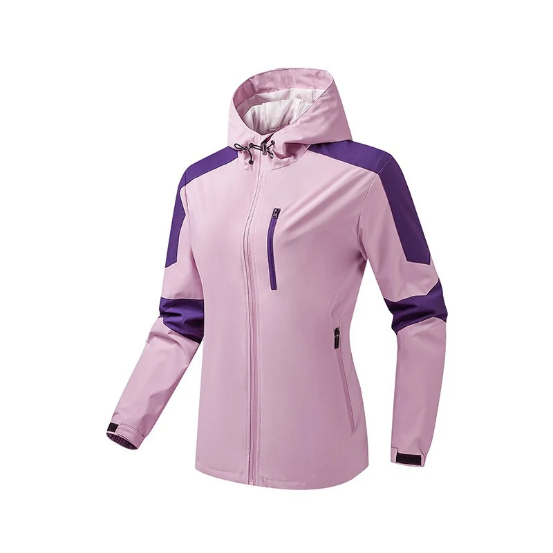 Herren Atmungsaktive Softshell‑Hardshell‑Hybridjacke mit Kapuze und wasserdichten Reißverschlusstaschen Drune