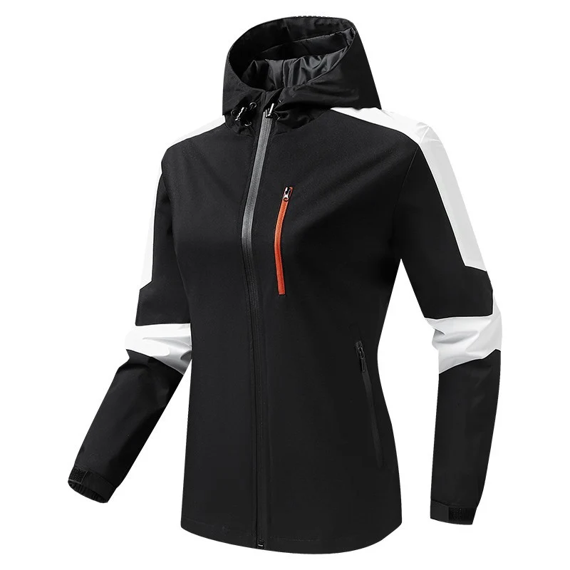 Herren Atmungsaktive Softshell‑Hardshell‑Hybridjacke mit Kapuze und wasserdichten Reißverschlusstaschen Drune