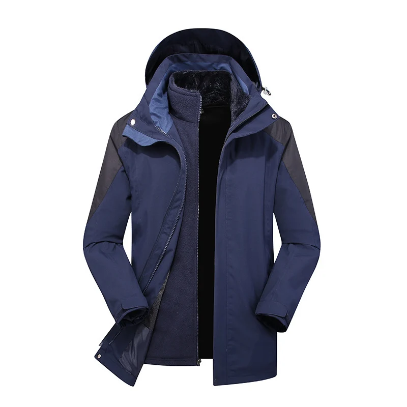 Damen zweilagige Softshelljacke mit herausnehmbarer Teddyfleece-Innenjacke und verstellbarer Kapuze Drune