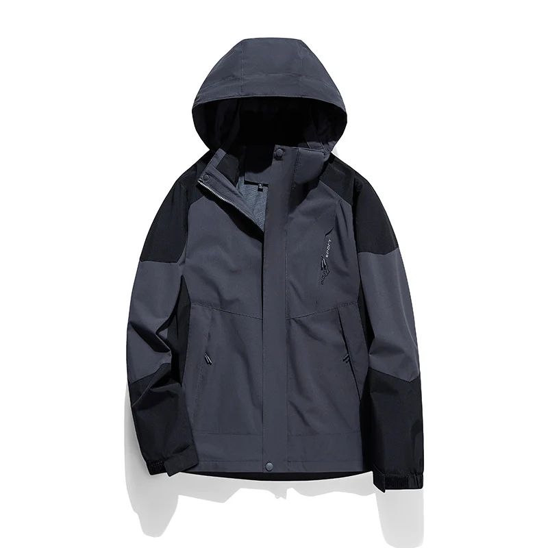 Damen zweilagige Softshell‑Outdoorjacke mit abnehmbarem Fleece‑Innenlayer und Kapuze Drune
