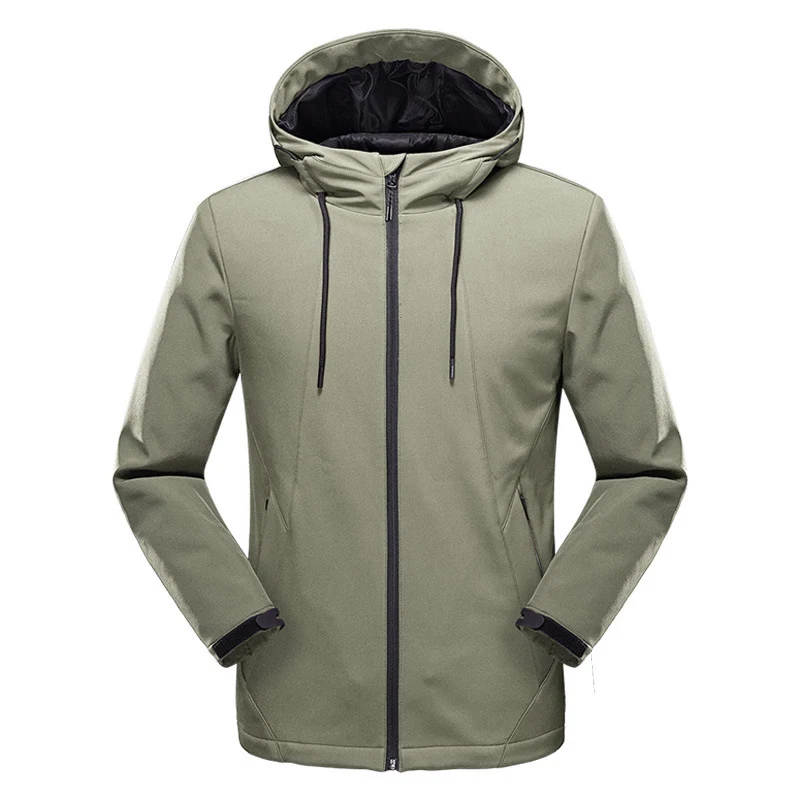 Damen taillierte Softshelljacke mit Kapuze und wasserabweisender Membran Drune