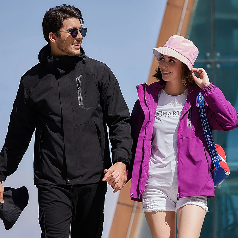 Damen Multifunktionale leichte Outdoor- und Reisejacke mit verstellbarer Kapuze Drune