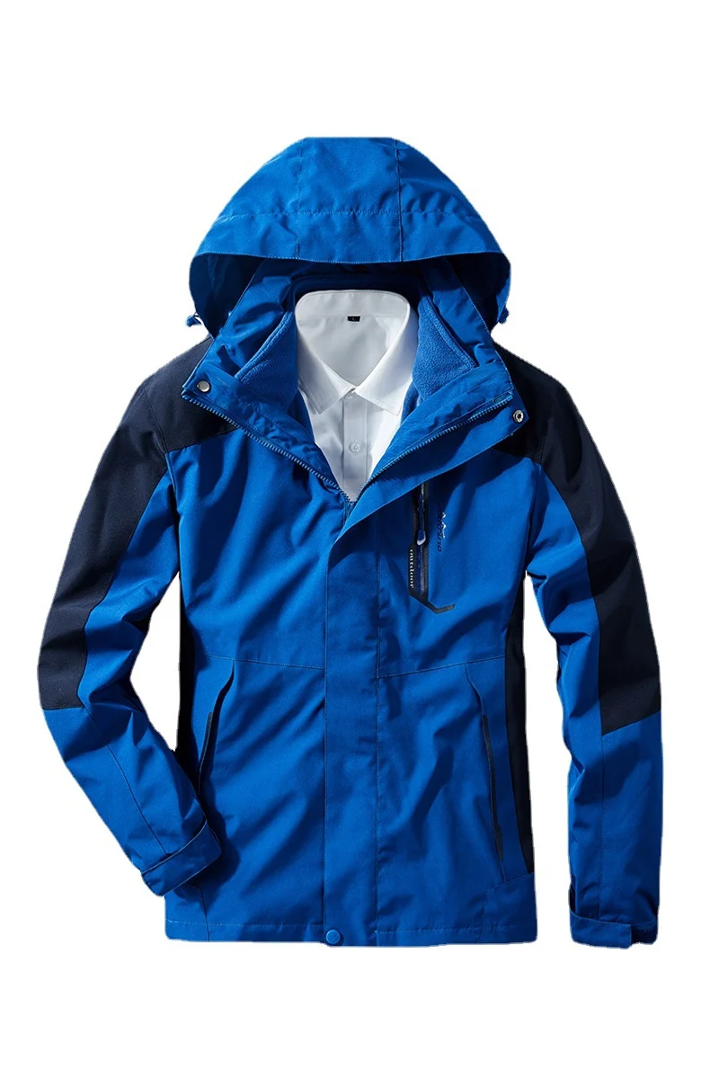 Damen Multifunktionale leichte Outdoor- und Reisejacke mit verstellbarer Kapuze Drune