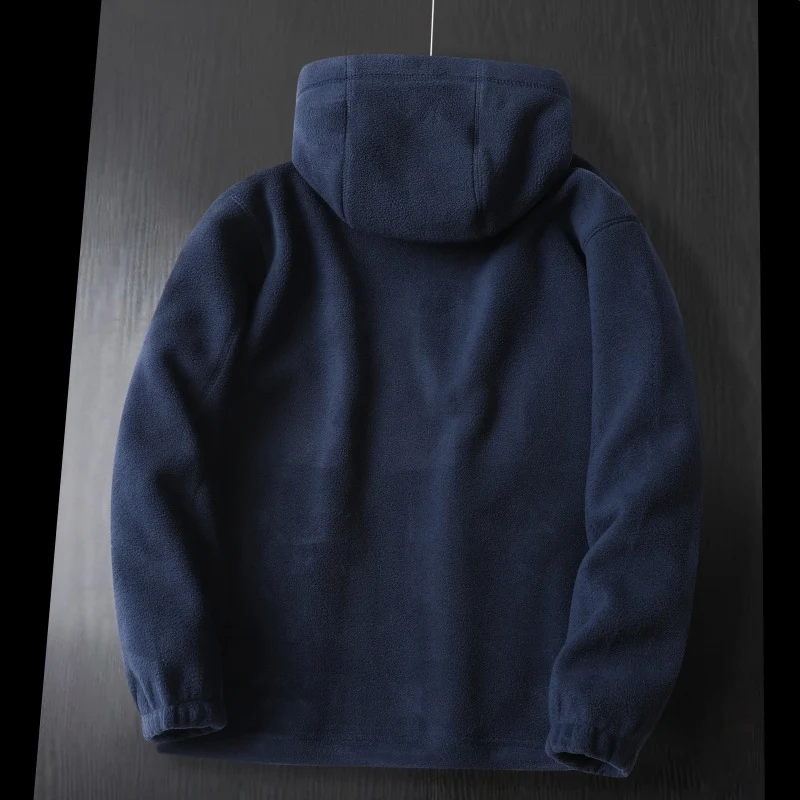 Damen Fleece-Kapuzenjacke mit wärmender Microfleece-Innenlage, durchgehendem Reißverschluss und elastischen Bündchen Drune