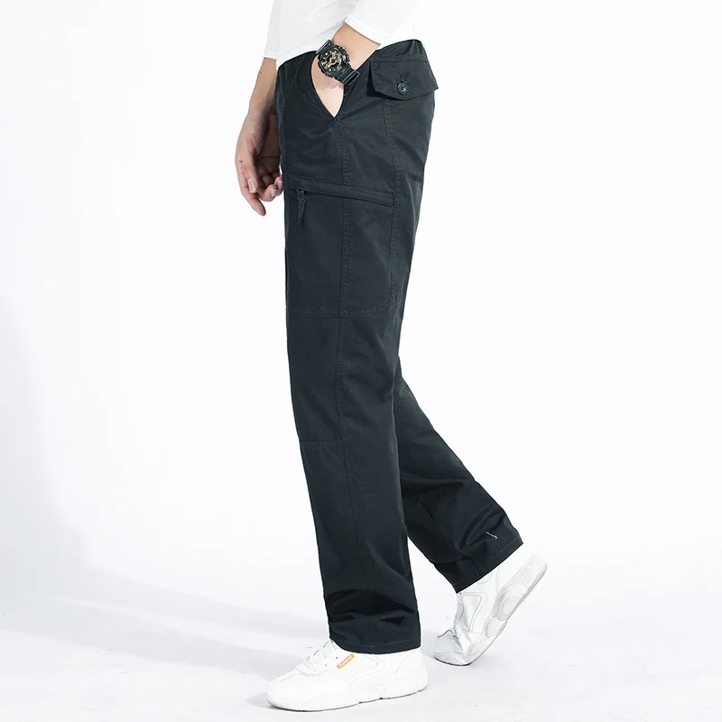Damen Cargo-Hose mit elastischem Bund, verstärkten Nähten und multifunktionalen Taschen Drune