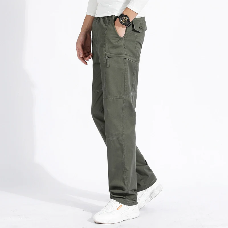 Damen Cargo-Hose mit elastischem Bund, verstärkten Nähten und multifunktionalen Taschen Drune