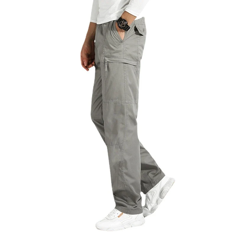 Damen Cargo-Hose mit elastischem Bund, verstärkten Nähten und multifunktionalen Taschen Drune