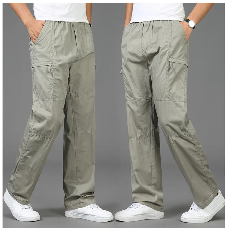 Damen Cargo-Hose mit elastischem Bund, verstärkten Nähten und multifunktionalen Taschen Drune