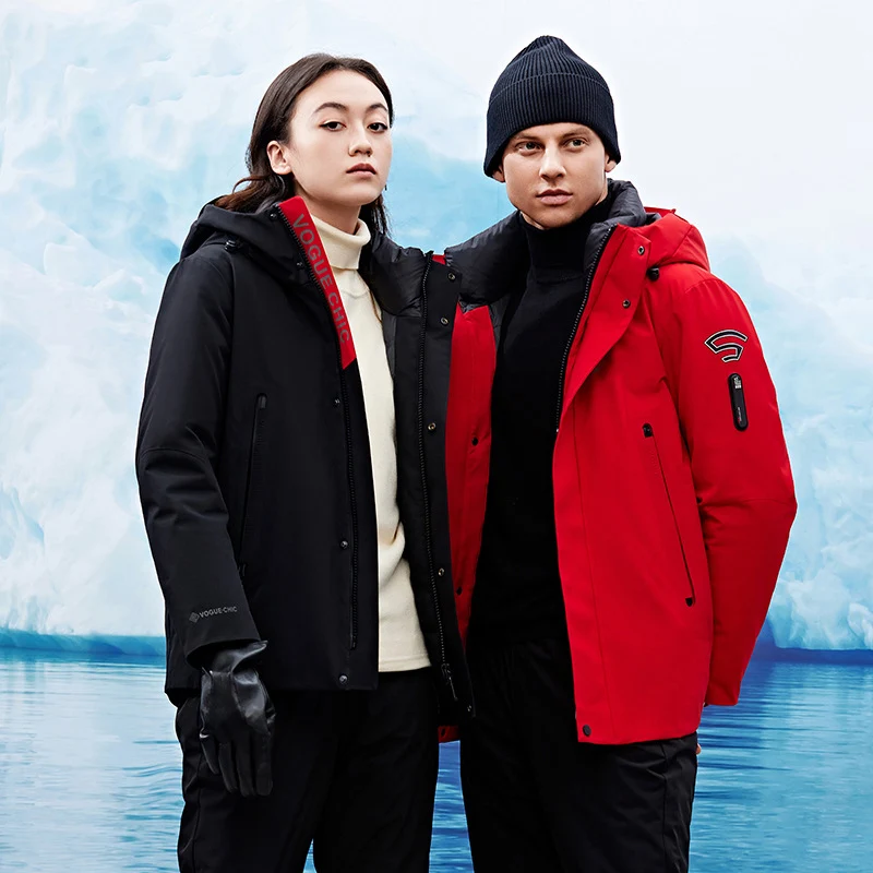 Herren winddichte und atmungsaktive Softshell-Parka mit Kapuze Drune