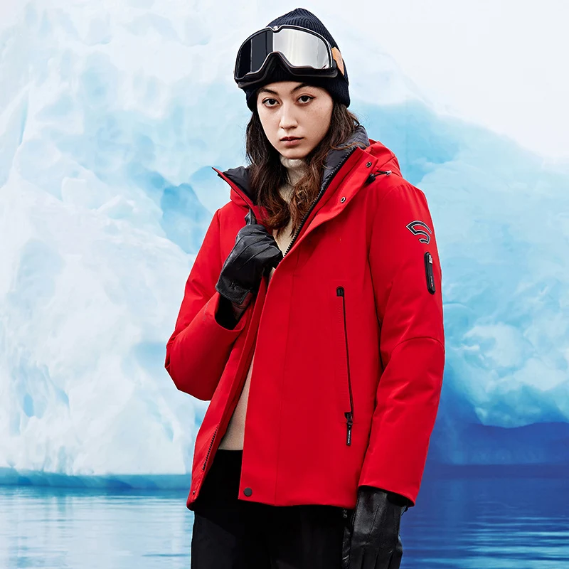 Herren winddichte und atmungsaktive Softshell-Parka mit Kapuze Drune