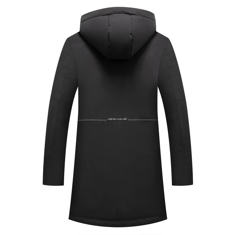 Herren wasserabweisender Parka mit abnehmbarer Stepp-Innenjacke Drune