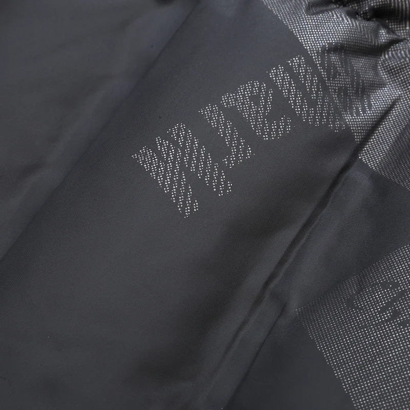 Herren Wasserabweisender Kapuzenparka mit minimalistischem Design und verdecktem Reißverschluss Drune