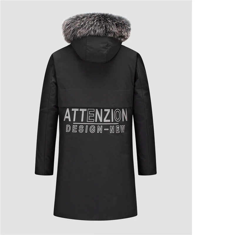 Herren Urbaner Winterparka mit abnehmbarer Kunstfellkapuze, thermoisolierender Steppfutterlage und verdecktem Reißverschluss Drune
