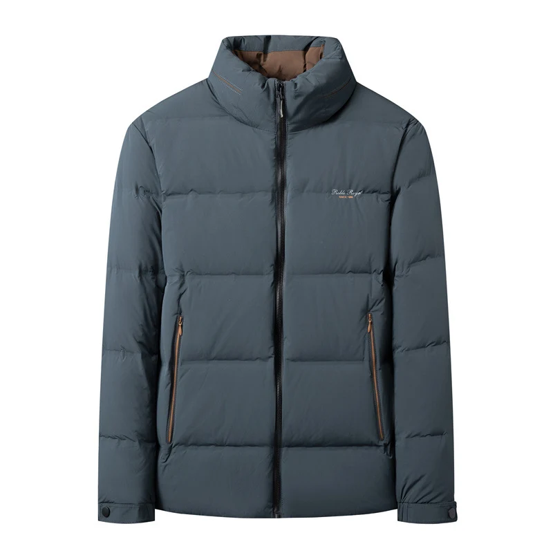Herren Steppjacke mit Thermofüllung und hohen Stehkragen Drune
