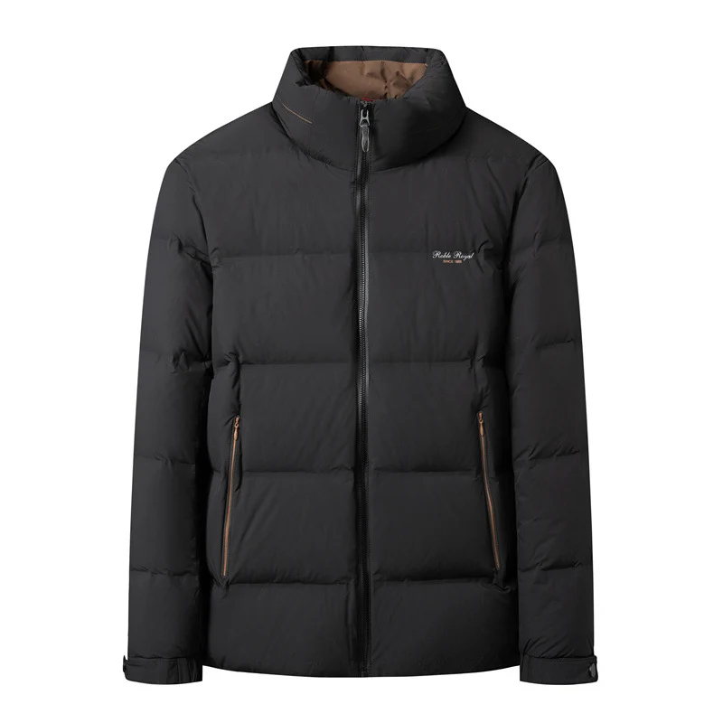 Herren Steppjacke mit Thermofüllung und hohen Stehkragen Drune