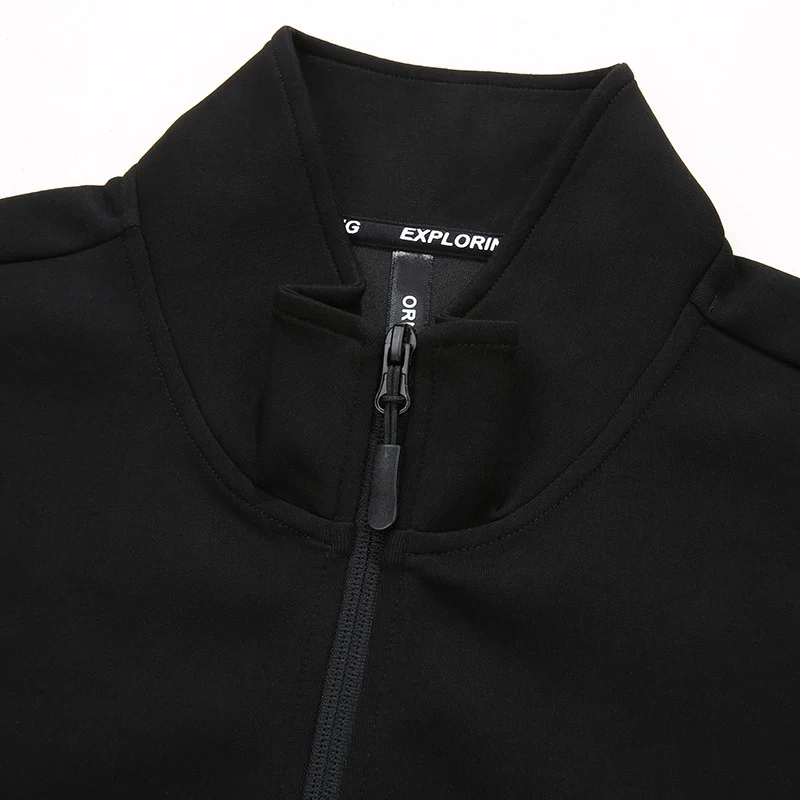 Herren Softshell-Trainingsjacke mit Stehkragen und durchgehendem Reißverschluss Drune