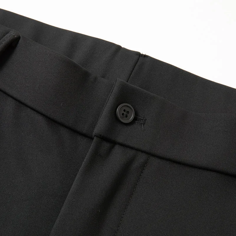 Herren Schlanke Business-Casual Chinohose mit tapered Bein und Stretchanteil Drune