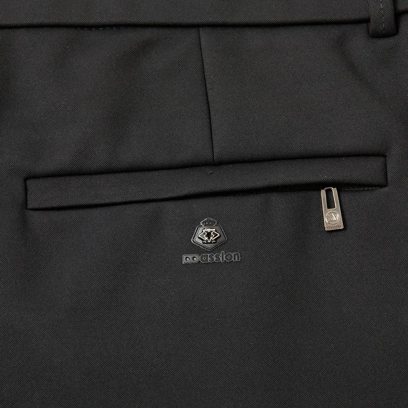 Herren Schlanke Business-Casual Chinohose mit tapered Bein und Stretchanteil Drune