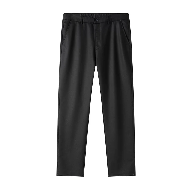 Herren Elegante Business-Hose mit Slim-Fit, Bügelfalte und dezentem Stretch Drune