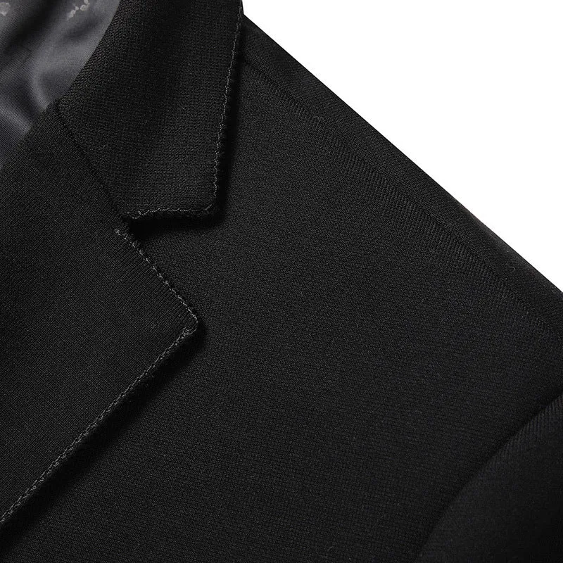 Herren Einreihiges Business-Sakko in Slim-Fit mit schmalem Revers und Brusttasche Drune