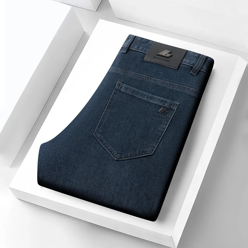 Damen Slim-Fit Jeans mit hohem Bund und schmaler Passform Drune