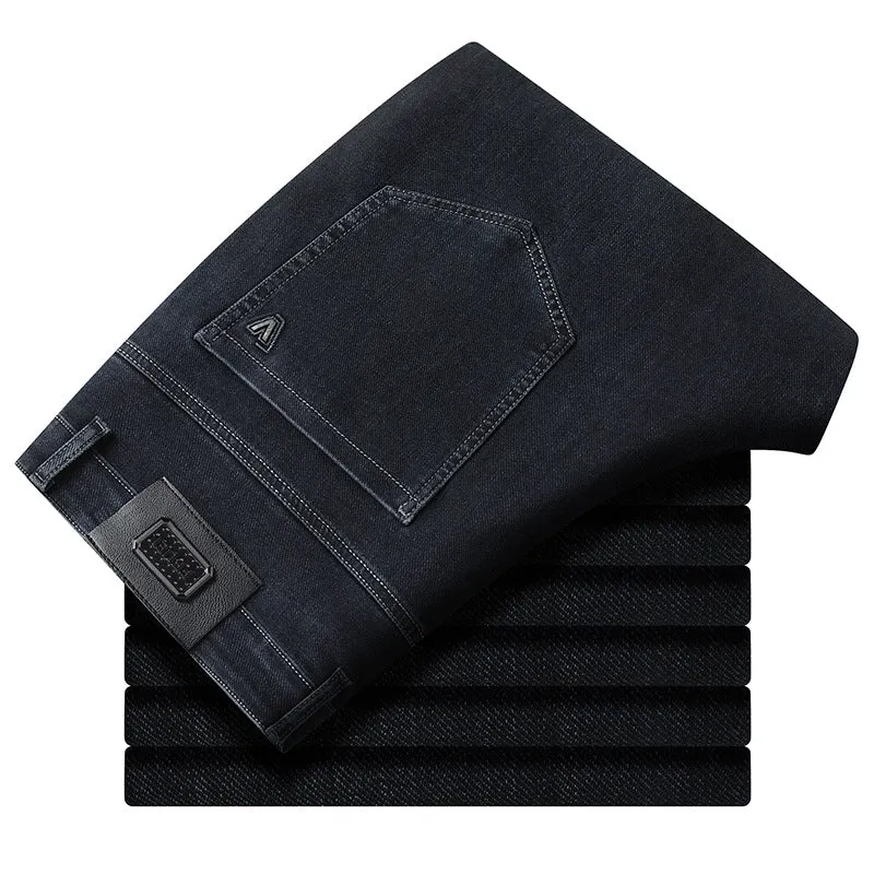 Damen Hochtaillierte Slim-Ankle-Jeans mit elastischem Bund und dezenter Used‑Waschung Drune