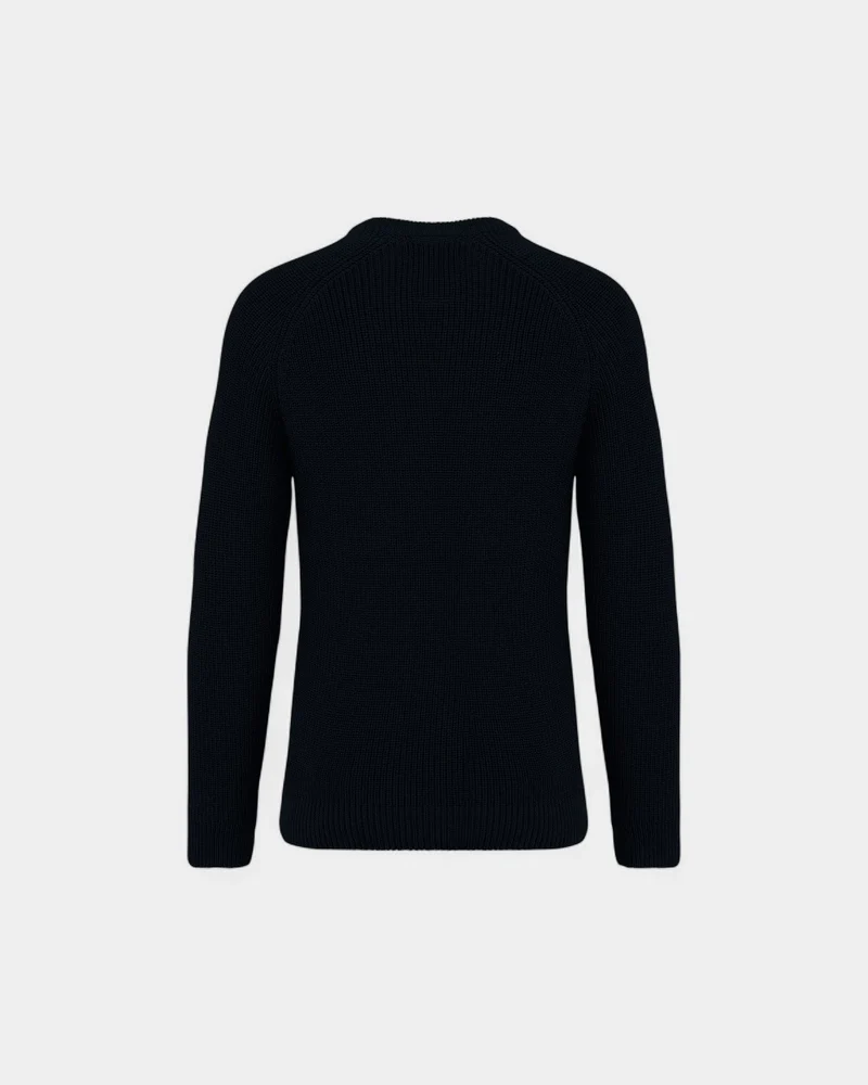 Umweltfreundlicher Grobstrick-Herrenpullover zum Personalisieren