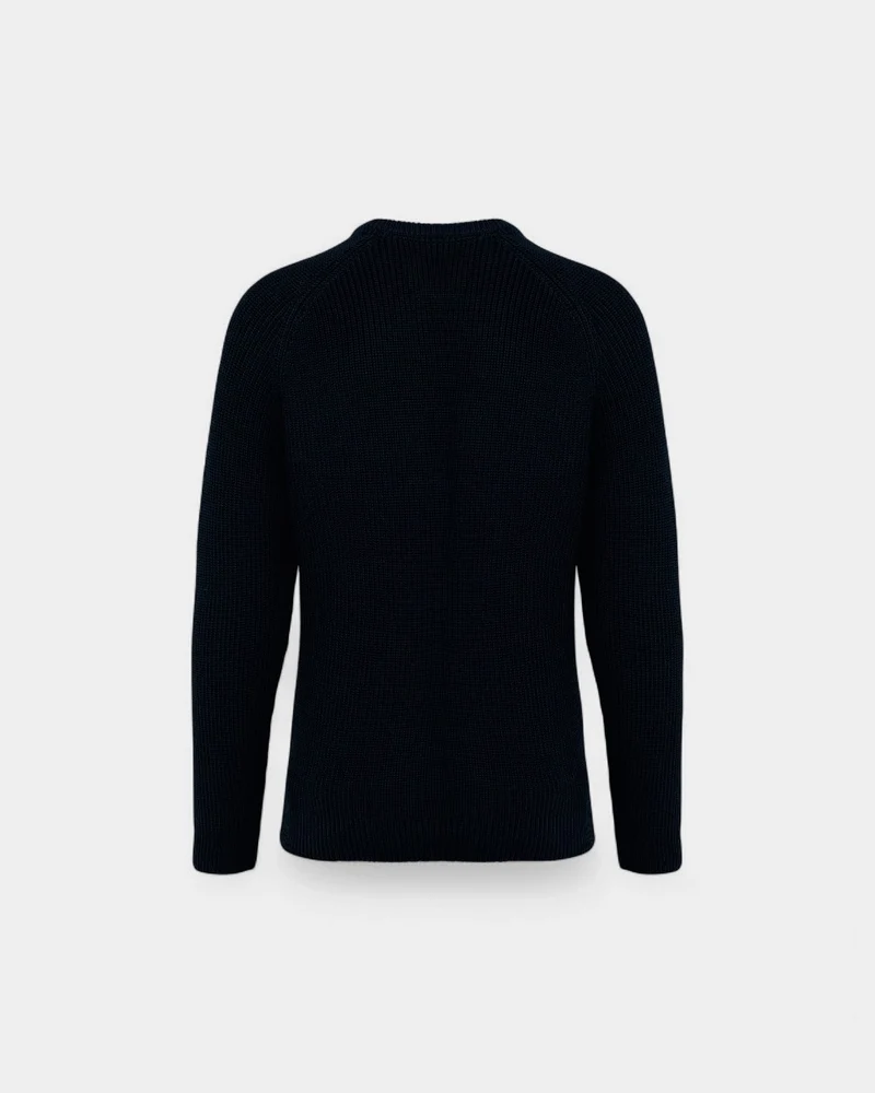 Umweltfreundlicher Grobstrick-Herrenpullover zum Personalisieren