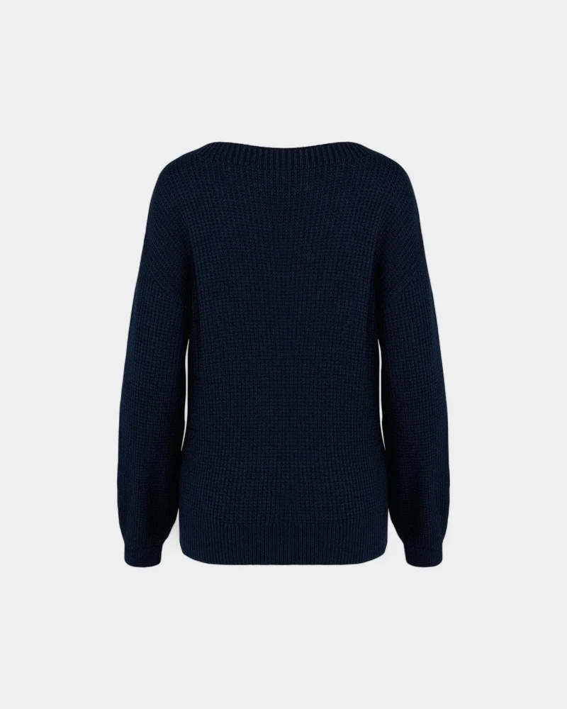 Umweltfreundlicher Damenpullover aus Merinowolle zum Personalisieren