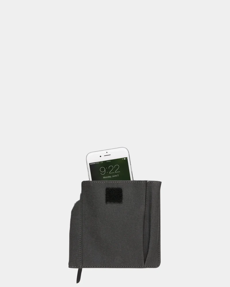 Notizbuch PU mit Handyfach zum Personalisieren