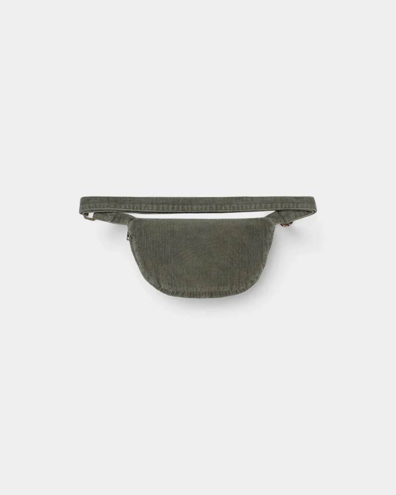 Umweltverantwortliche Bauchtasche aus Cord in Washed-Optik zum Personalisieren