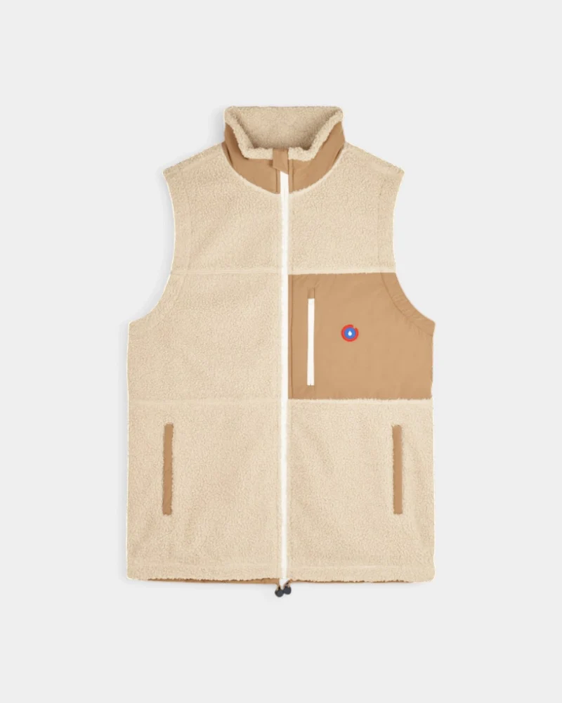 Ärmellose Fleecejacke zum Personalisieren