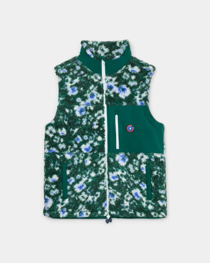 Ärmellose Fleecejacke zum Personalisieren