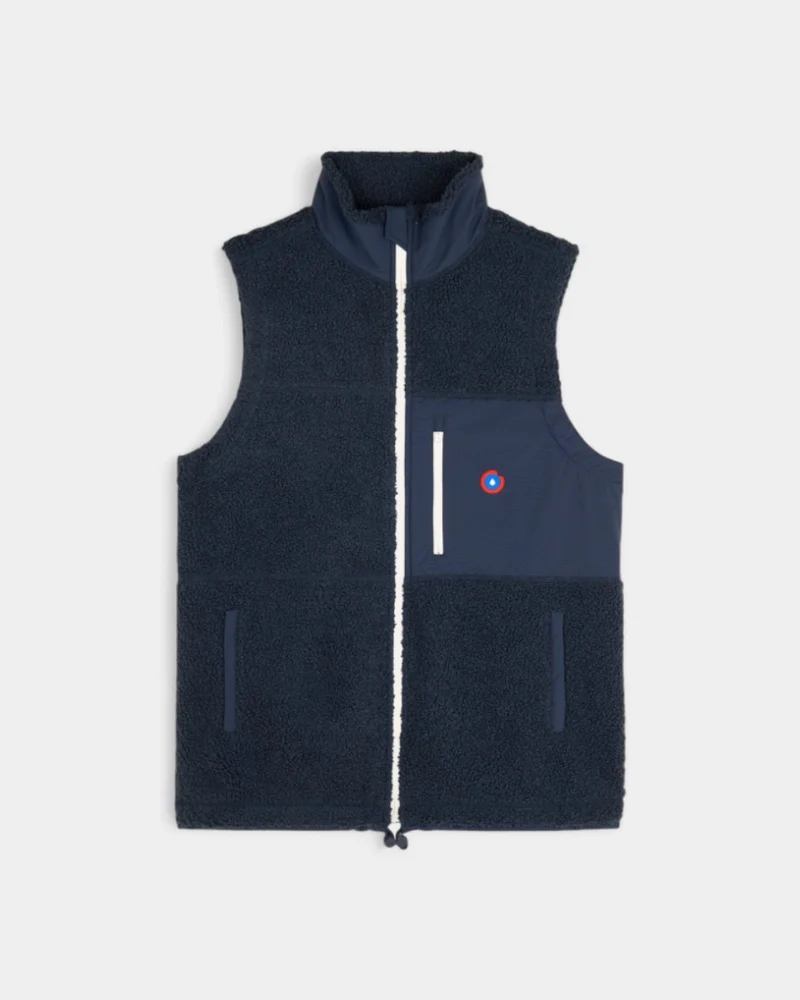 Ärmellose Fleecejacke zum Personalisieren